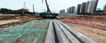 前海6單元03街坊地基與基礎工程4.25-5.1施工剪影