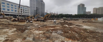 湛江舊大03地塊基坑支護工程2022.5.2-5.8施工剪影