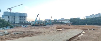 越秀地產(chǎn)里仁洞村F1-1地塊基坑、樁基礎(chǔ)工程2024.12.16-12.22施工剪影