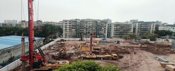 越秀海珠區(qū) AH020216 地塊項目2025.2.12-2.18施工剪影