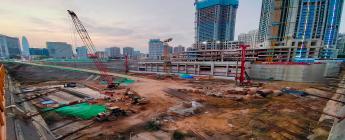 羅湖湖貝A2地塊樁基礎(chǔ)工程2025.2.18-2.24施工剪影