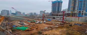 羅湖湖貝A2地塊樁基礎(chǔ)工程2025.2.24-3.2施工剪影