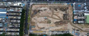 東莞萬(wàn)科龍灣花園（K4）基坑支護(hù)及樁基礎(chǔ)工程2025.3.24-3.30施工剪影
